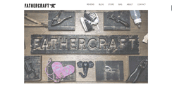 Desktop Screenshot of fathercraft.com